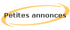 Petites annonces